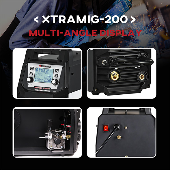 XTRAMIG-200 многопроцессная синергическая сварка MIG/MAG/MMA/TIG