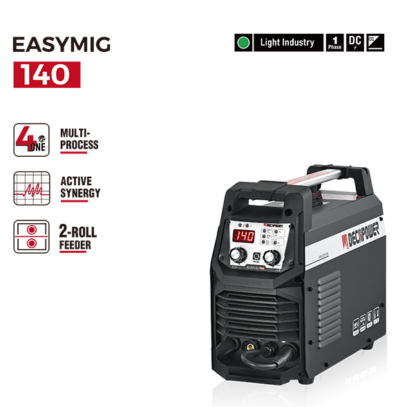 EASYMIG-140 Multi-process MIG/MAG/MMA/TIG Synergic Welding Machine