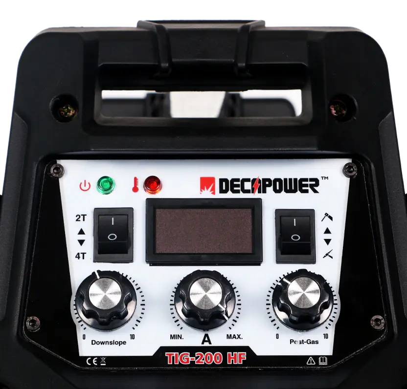 HF TIG 200 AMP TIG INVERTER WELDING MACHINE DECAPOWER