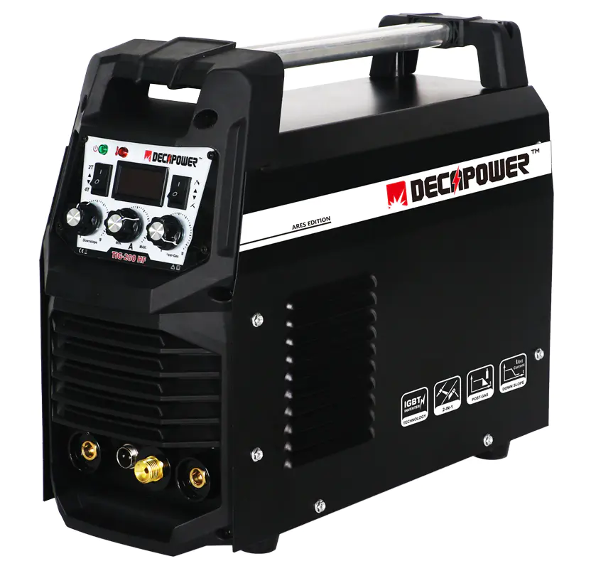 HF TIG 200 AMP TIG INVERTER WELDING MACHINE DECAPOWER