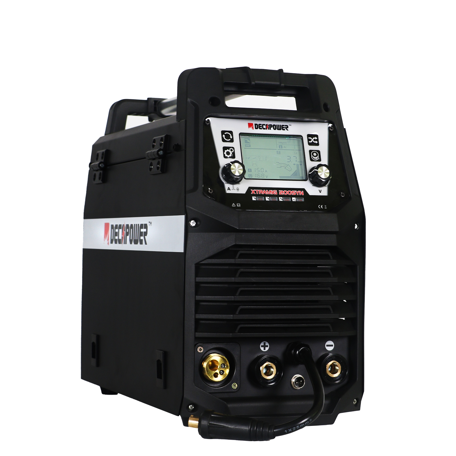 XTRAMIG 200 AMP MIG INVERTER WELDING MACHINE – DECAPOWER