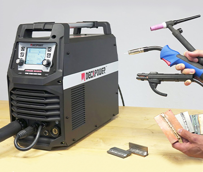3 in 1 Multi (MIG) Welding Machine - Decapower XTRAMIG 200 SYN | Unboxing and Test