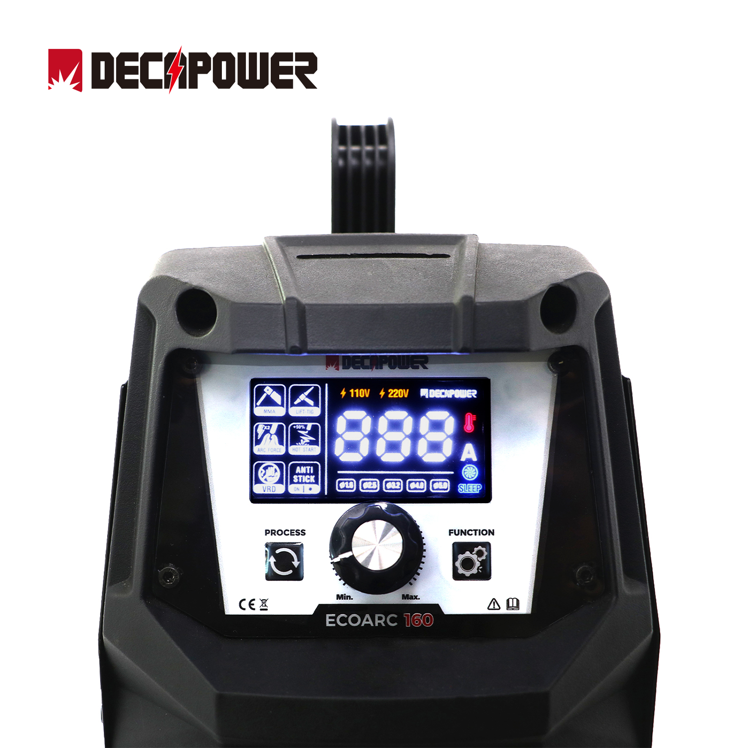 ECOARC 200 AMP MMA INVERTER MACHINE DE SUDAGE