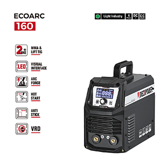 ECOARC 160 AMP MMA INVERTER WELDING MACHINE