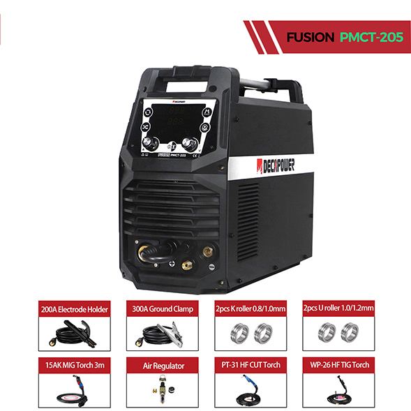 FUSÃO PMCT-205 Multi-Process 6-in-1 Welder & Cutter