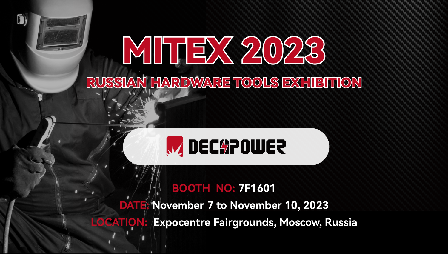 Encontrem-nos em vários eventos e feiras comerciais.