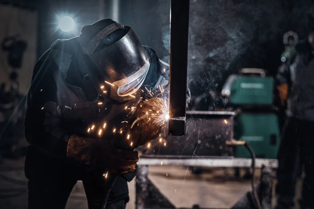 welding man