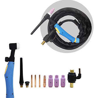 DECAPOWER WP-17V TIG Torch for LIFT DC TIG Welding