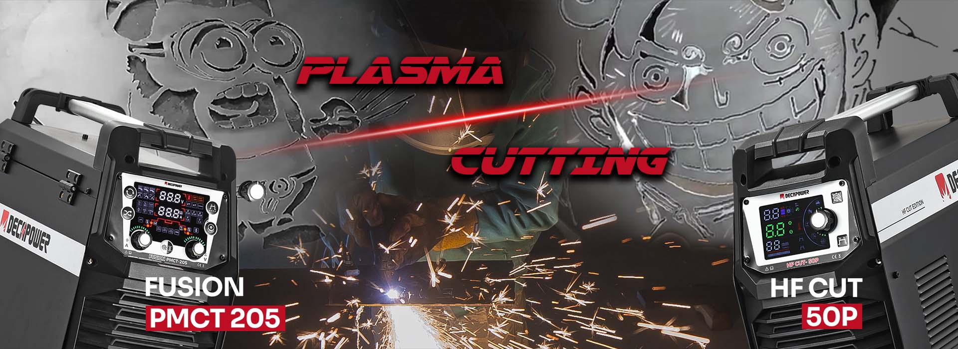 PMCT CUT50P efeito de corte primeira imagem