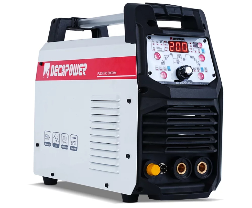 PULSE TIG 200 AMP TIG Máquina de soldadura de inversores