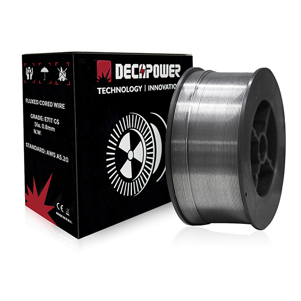 DECAPOWER 1KG فلوكس سلك لا غاز 0.8mm