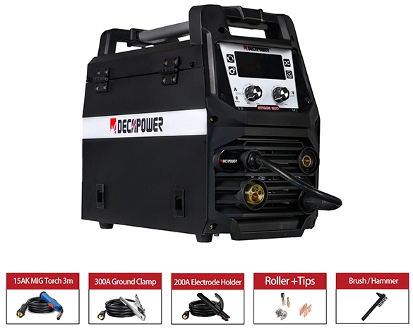 SYNMIG-200 brings fast MIG welding with synergy controls