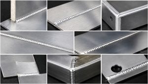 ULTRAMIG 230 puls-MIG-lassen zorgt voor een nauwkeurige en vervormingsvrije lasverbinding van dun aluminium.
