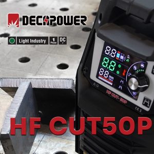HF CUT 50P high-frequency plasma cutter with digital stability and power