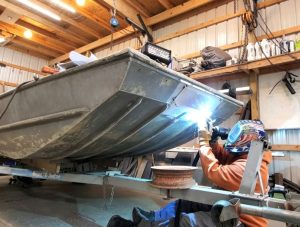 Marine aluminum repair requires oxide control and precise heat management