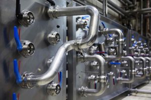 Sanitary TIG welding creates smooth hygienic dairy tube seams