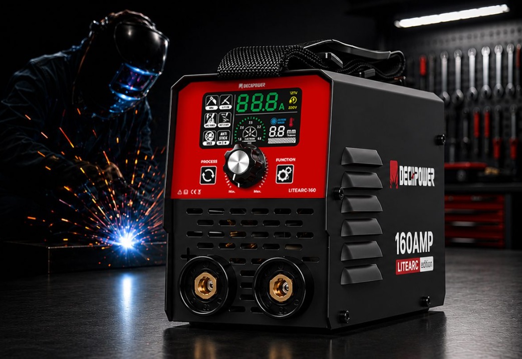 Safe Portable Generator Welding with Decapower LITEARC 160
